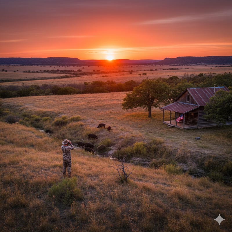 The Scenic Experience Wisely Attested to Enjoying at West Texas Hog-Hunting Ranches